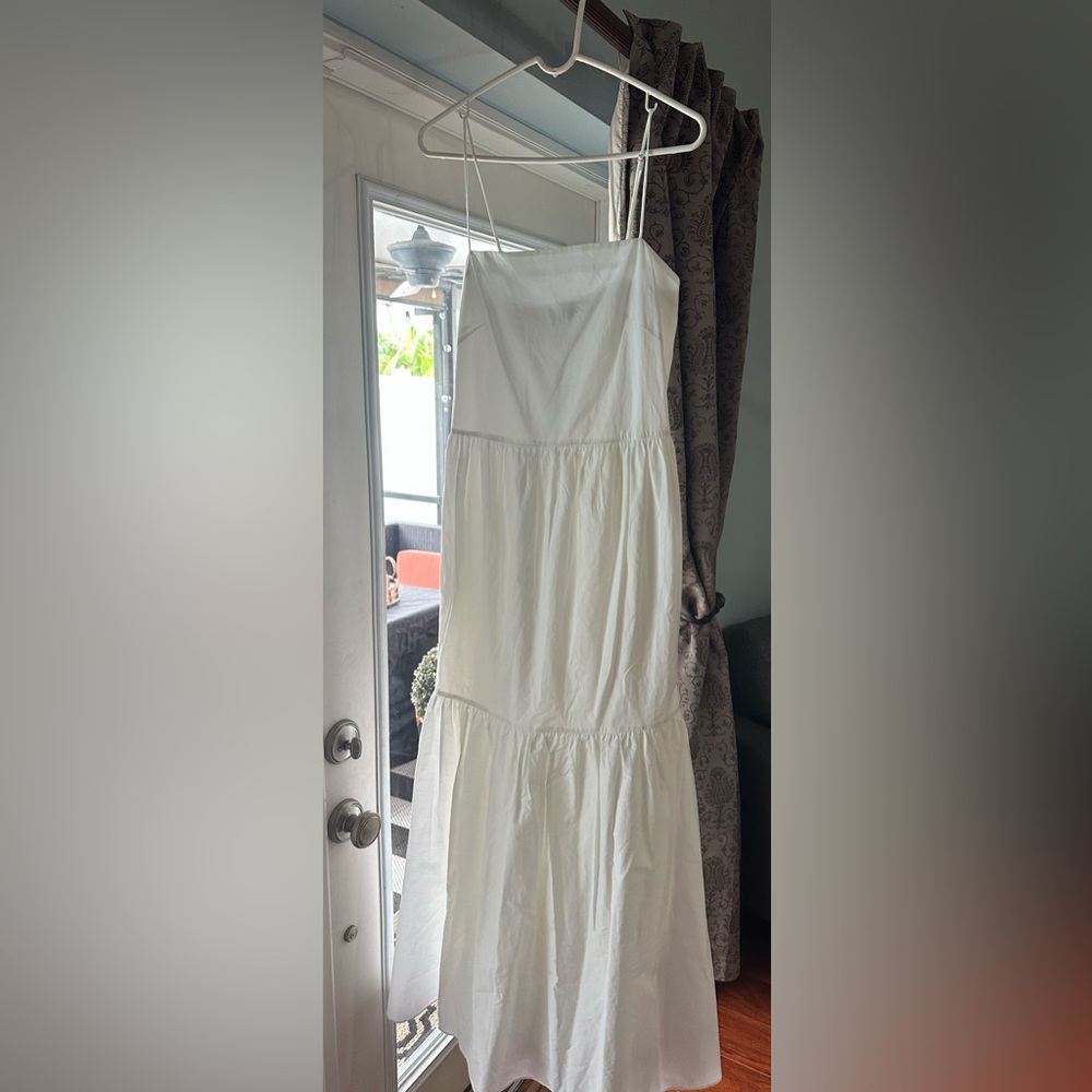 Rag & Bone White Poplin Dress